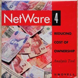 Vintage Floppy Diskette - NOVELL NetWare 4 Analysis Tool